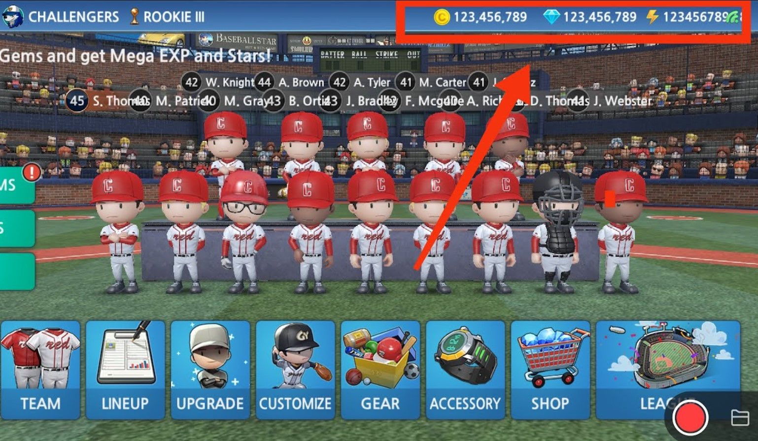 Baseball 9 Mod Mobile Gameplay