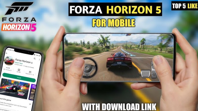 Forza Horizon 5 Mobile Gameplay