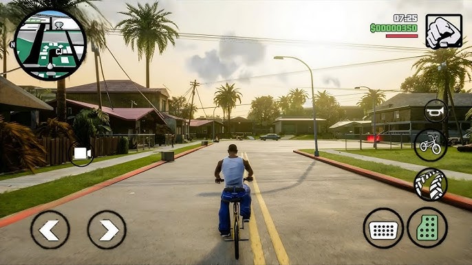 Gta San Andreas Definitive Edition Mobile Gameplay