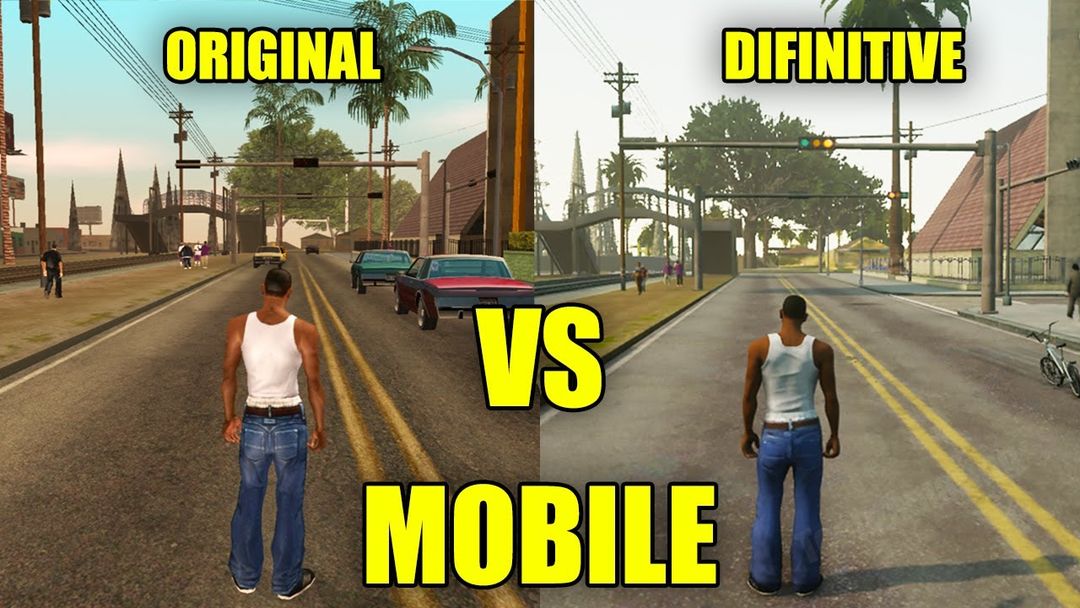 Gta San Andreas Definitive Edition Mobile Gameplay