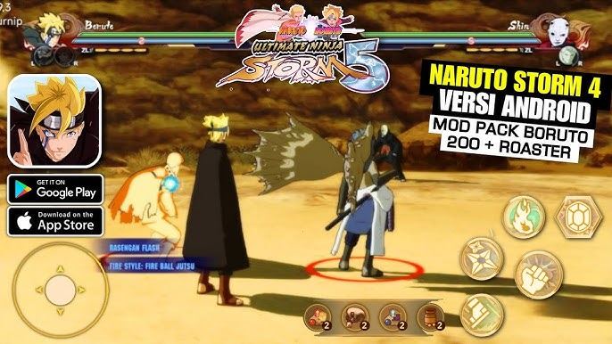 Naruto Ultimate Ninja Storm Mobile Gameplay